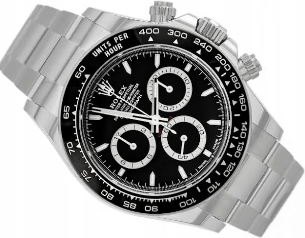 Rolex Daytona 126500LN New Model 2024 Steel Rim Bezel Ceramic