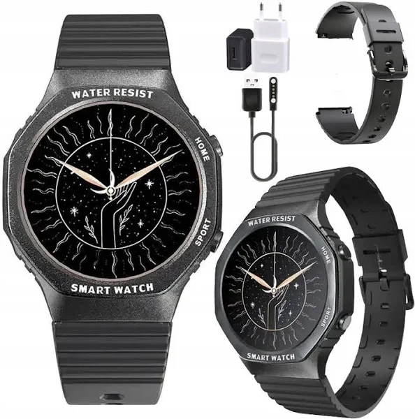 Zegarek SmartWatch Ekg Puls Menu Pl