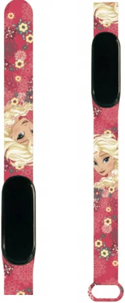 Zegarek cyfrowy LED Elsa Kraina Lodu Czerwony