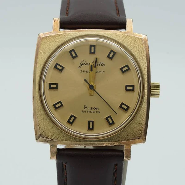 Glashütte Spezimatic Gub 35mm 26 Rubis 2