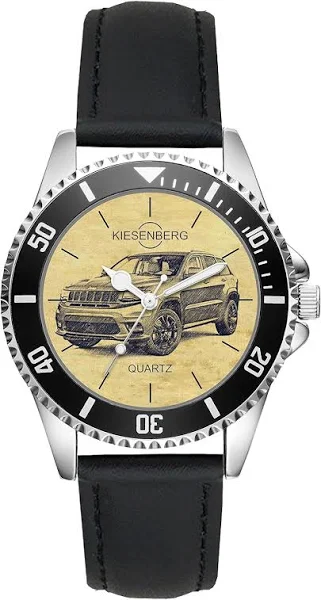 Kiesenberg L-6290 Stylowy zegarek dla fanów kierowców Jeep Cherokee
