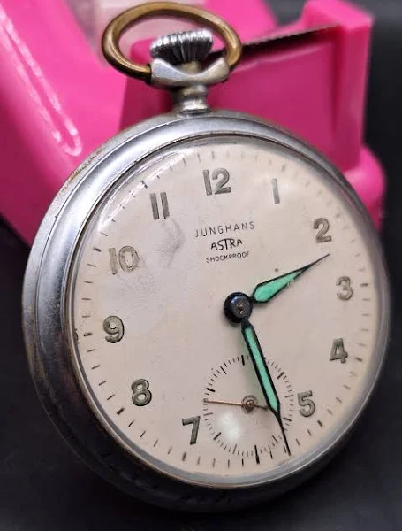 Stary Zegarek Kieszonkowy Junghans