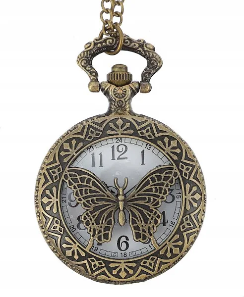 Męski Zegarek Kieszonkowy Na Łańcuszku