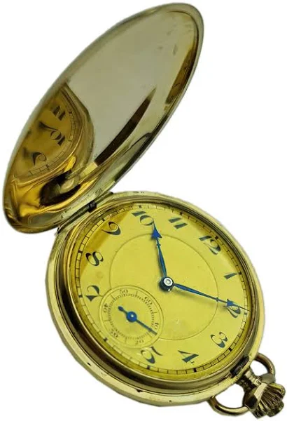 Złoty 14kt kieszonkowy ANCRE