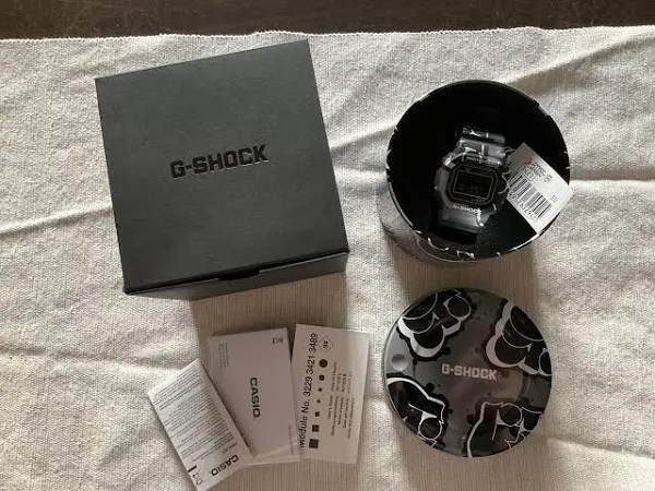 Casio G-Shock DW-5000ss screwback kpl idealny