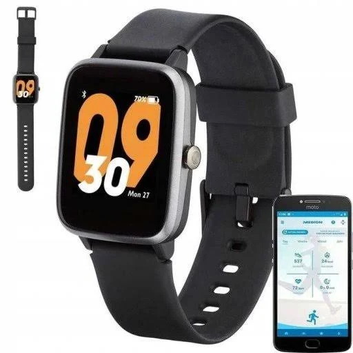 Smartwatch Lenovo Medion Aktywny Gps Ip68 Sport Smart Sms Kroki Tętno Sen