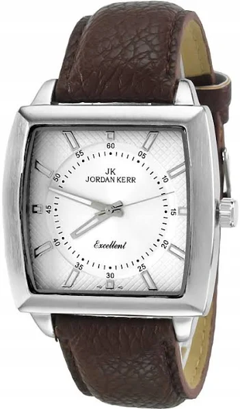 Męski Zegarek Jordan Kerr Skórzany Pasek