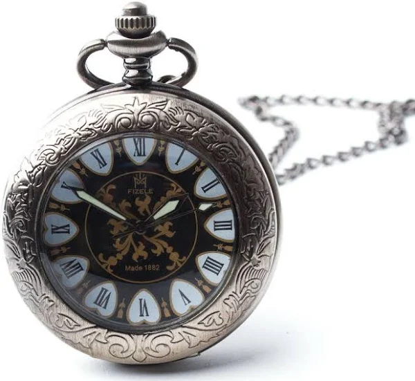 Empik Zegarek na łańcuszku Elegancja Czerni III