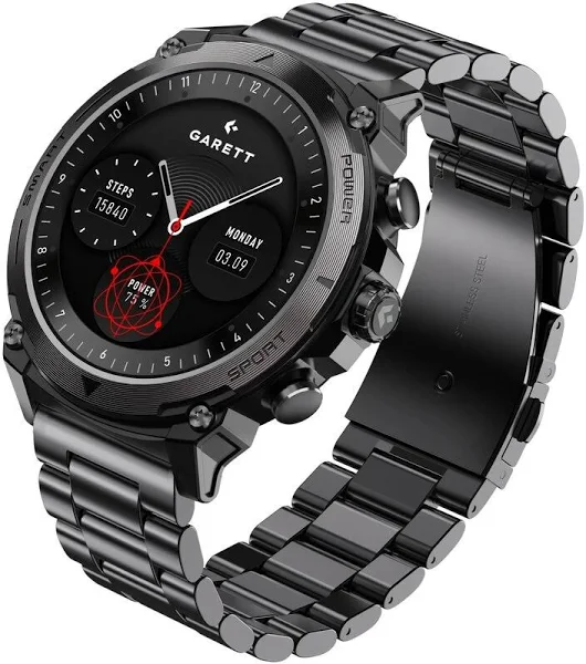 Smartwatch Garett Atom stalowy