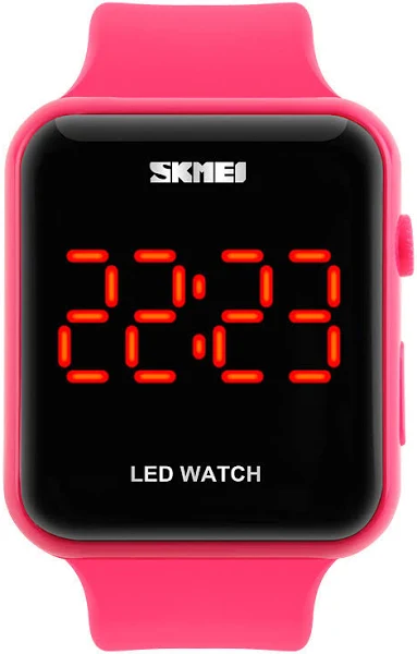 Zegarek damski Skmei pasek elektroniczny data binarny