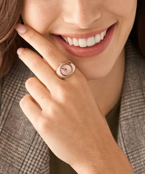 Zegarek damski Fossil Watch Ring ES5247