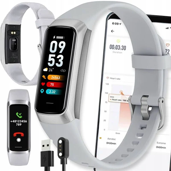 Active Band Smartband Smartwatch Zegarek