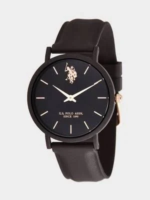 U.S. Polo Assn. Zegarek kwarcowy w kolorze czarnym rozmiar