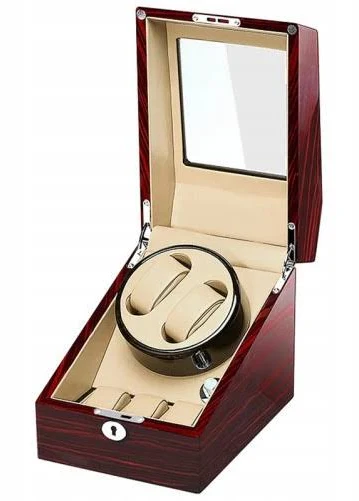 Pudełko na zegarek iUni Rotomat na 2+3 zegarki