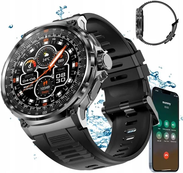 Wielofunkcyjny Smartwatch Męski Zegarek IP68 Wodoodporny