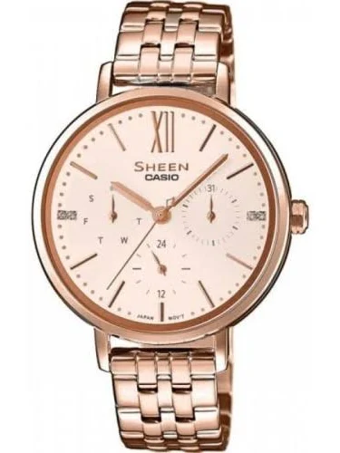 Zegarek damski Casio Sheen SHE-3064PG-4AUER