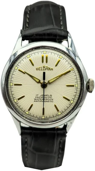 Zegarek DELBANA z lat 50-tych STAN BDB