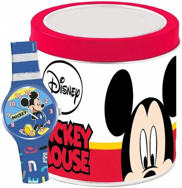 Zegarek Analogowy W Puszce Mickey