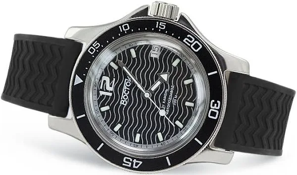 Zegarek Vostok Automat Amfibia 13042A Diver Nurek Black