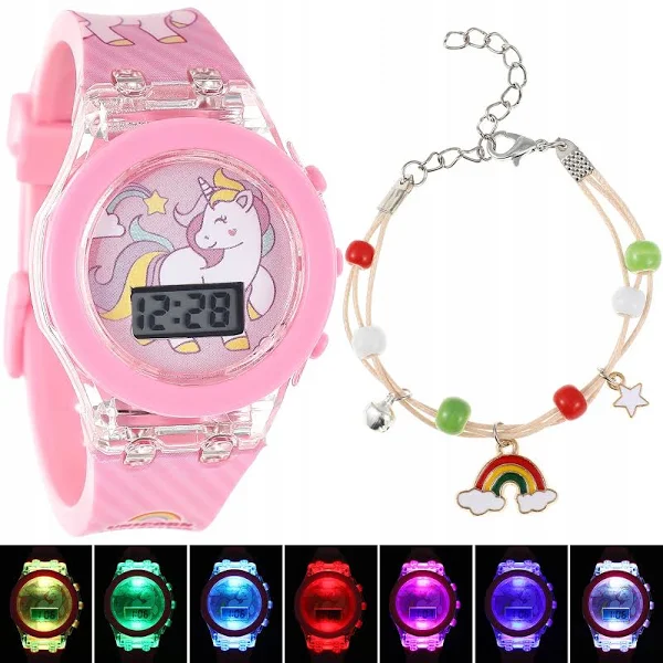 Zegarek Jednorożec na nadgarstek dzieci