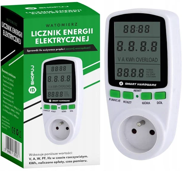 Watomierz Miernik Licznik Energii Elektrycznej