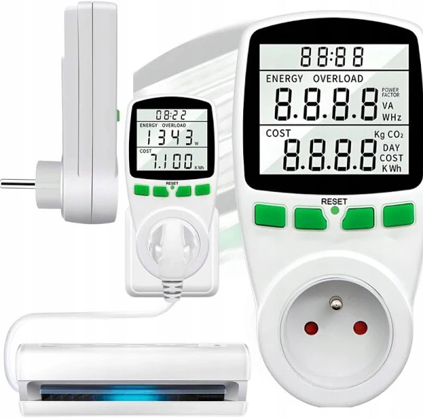 Watomierz Licznik Zużycia Energii Miernik Prądu