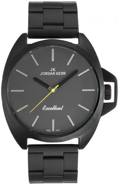 Zegarek z Dużą Tarczą Jk Skórzany Pasek Męski