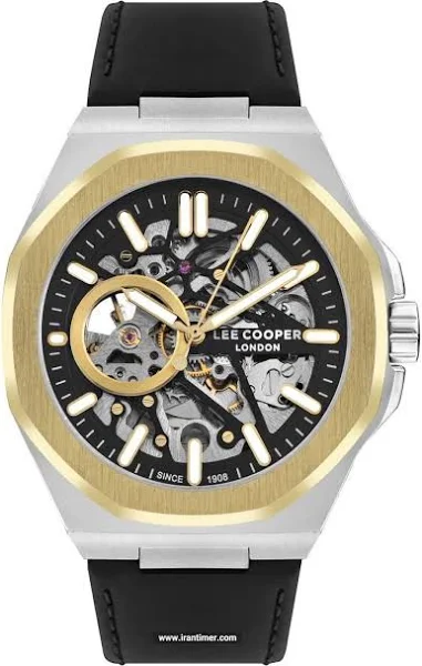 Zegarek męski Lee Cooper Spring 24 Skeleton Automatic LC07978.261