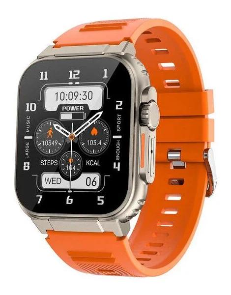 Zegarek Smartwatch Męski Hagen HC56.111.138 Pomarańczowy