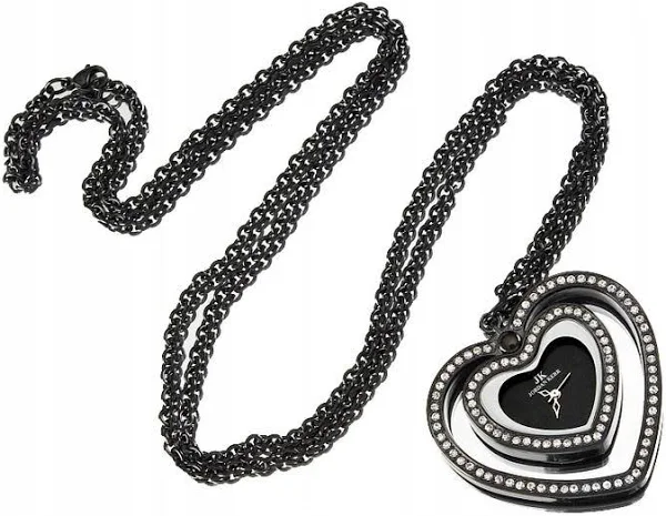 Damski Zegarek Na Łańcuszku Jordan Kerr Serce