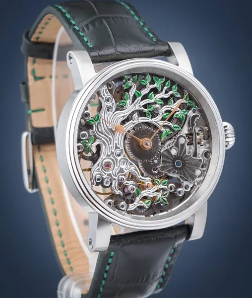 Zegarek męski Schaumburg Unikatorium Tree of Luck Skeleton SCH-UNTL