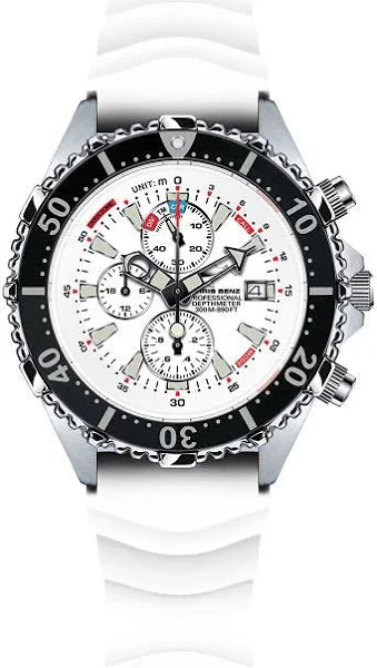 Chris Benz Depthmeter Chronograph 300M CB-C300-W