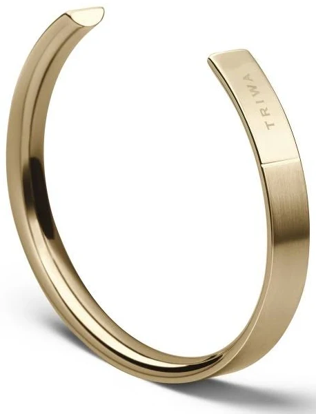 Triwa Wide Brass Bracelet