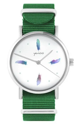 Zegarek Turkusowe piórka