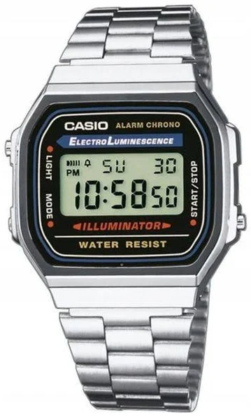 zegarek Unisex Casio a168wa-1a