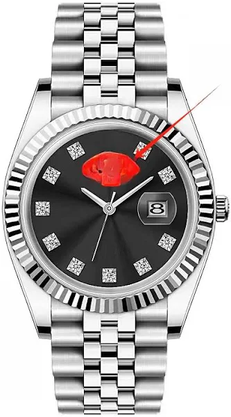 2024 Nowy wykwintny i praktyczny damski zegarek wysadzany diamentami świecący retro damski zegarek