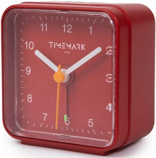 Timemark Zegarek Z Budzikiem Czerwony