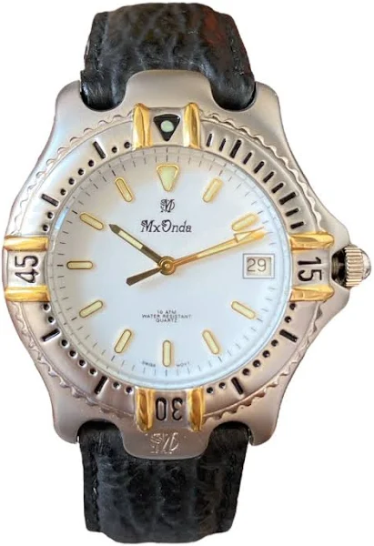 Zegarek męski MX Onda 32-6201-14 datownik 10 Atm klasyczny