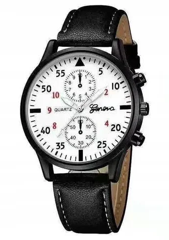 Zegarek Męski Z Paskiem Na Pasku 314