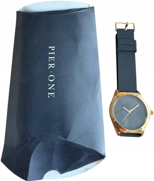 Pier One Unisex Zegarek goldcoloured, Rozmiar: One Size, Gold-coloured