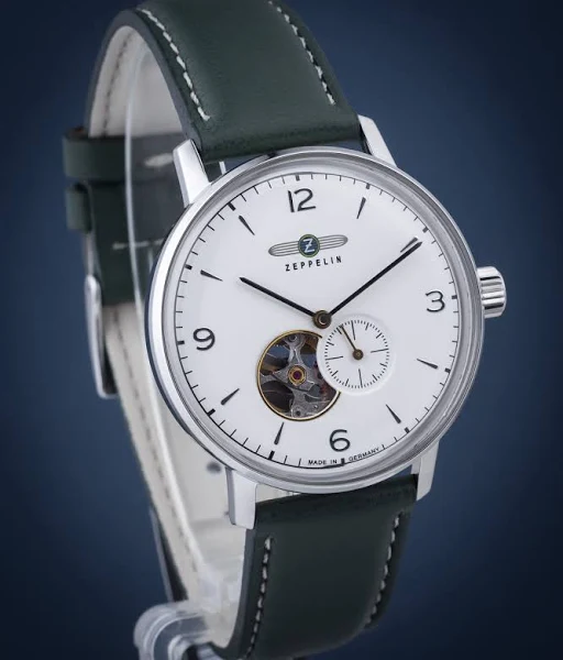 Zegarek męski Zeppelin Hindenburg Open Heart Automatic 8066-1_N