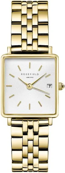 Zegarek damski Rosefield Mini Boxy QMWSG-Q021