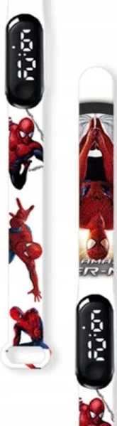 Zegarek cyfrowy LED Spider Man-