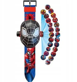 Zegarek 3D z Projektorem Spiderman Rzutnik Zdjęć