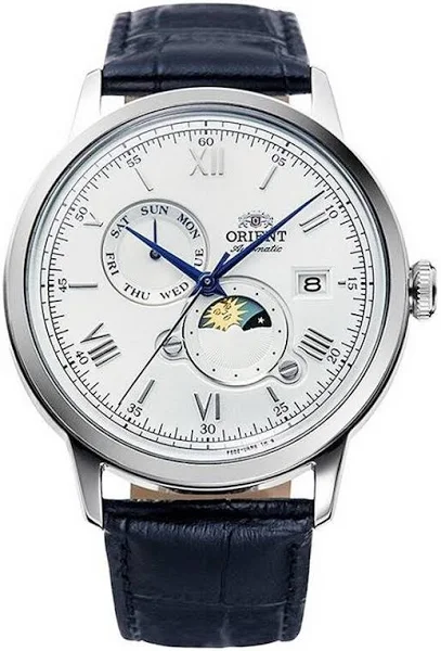 Zegarek Orient RA-AK0802S10B / Bambino Sun & Moon / męski