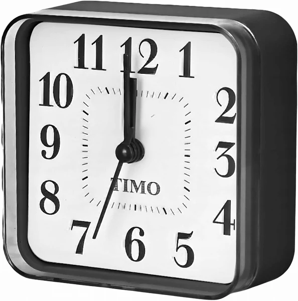 Zegar Budzik Klasyczny Czytelny Zegarek Na Baterię