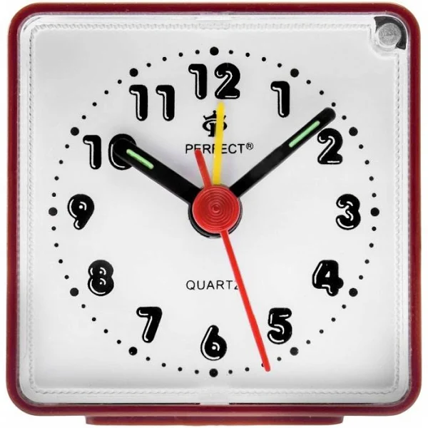 Zegar budzik Perfect odcienie 5,6cm Bateria Aa