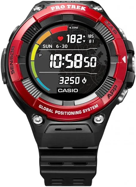 Zegarek męski Casio Pro Trek WSD-F21HR-RDBGE