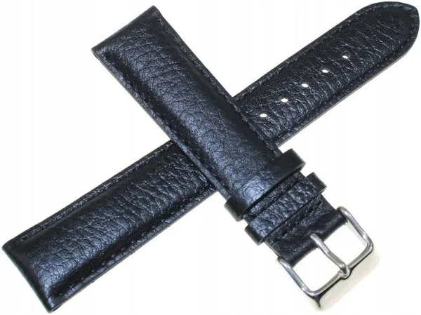 Casio Skórzany pasek do zegarka MTP-1372 czarny 20 mm