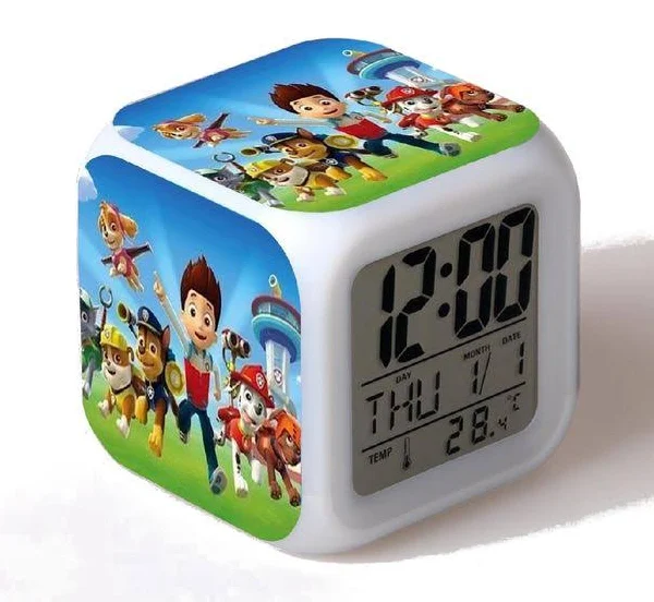 Zegar cyfrowy z budzikiem PSI PATROL